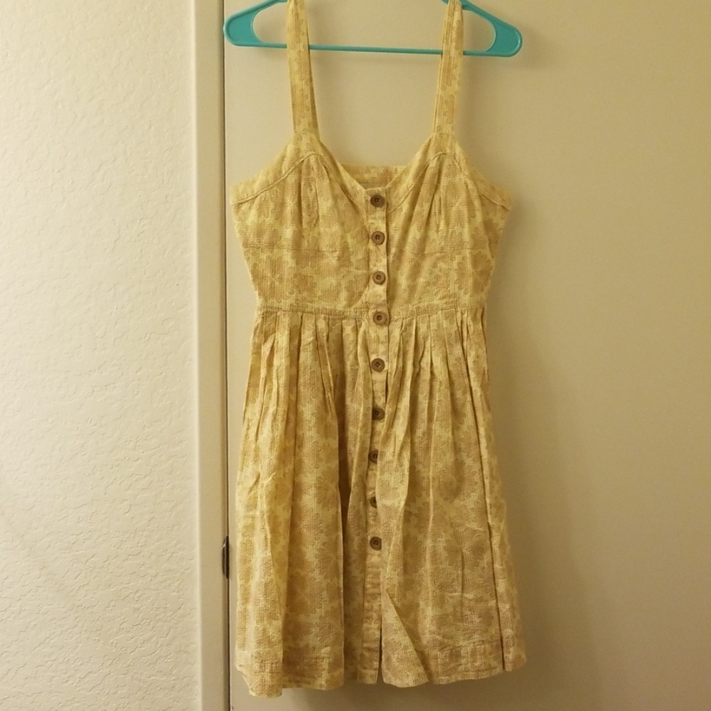 Maeve for Anthropologie  Yellow Sundress